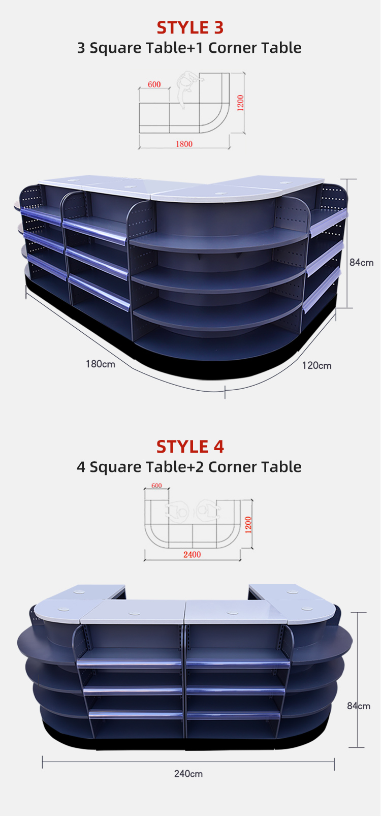 Cashier Checkout Counter Desk