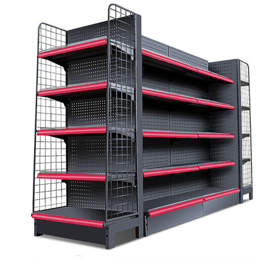 Supermarket Store Shelves Display Cabinet Shelving Single Double Side Supermarket Store Shelves Display Cabinet Shelving Single Double Side