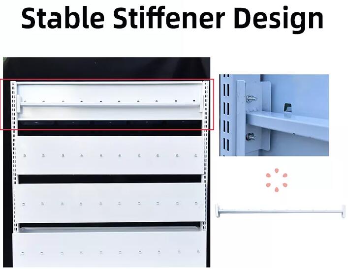 Snack Display Counter Case Cabinet Mall kiosk Single Double Side Shelf