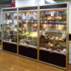 Aluminum Glass Display Cabinet Showcases with Led Light