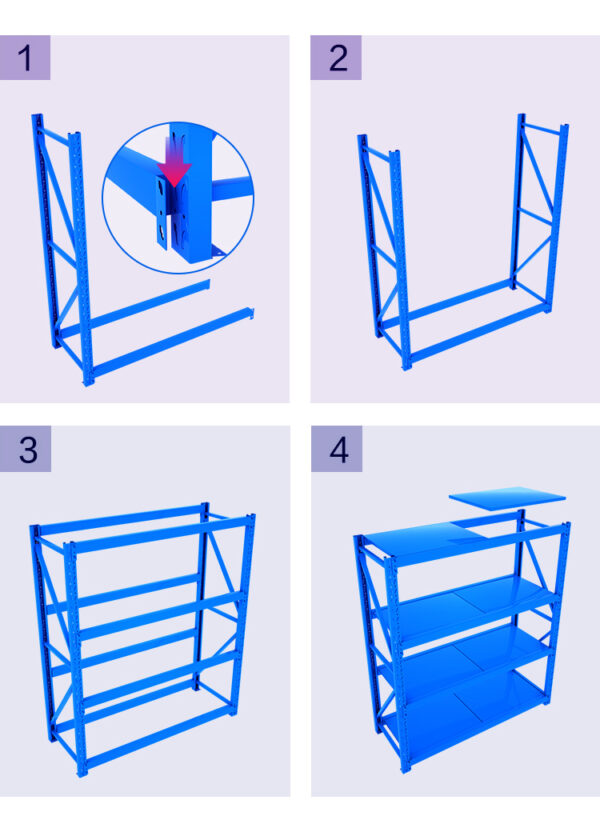 Heavy Duty Warehouse Rack Adjustable Storage Heavy Duty Warehouse Rack Adjustable Storage