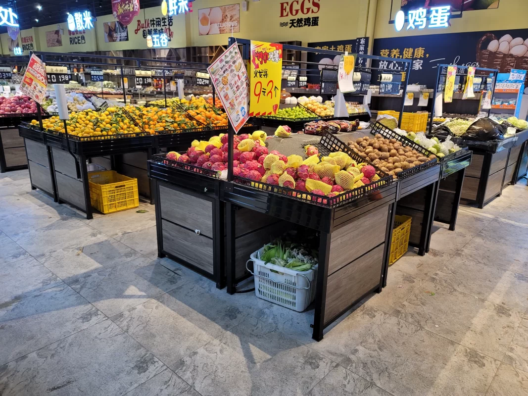 3 tips to help supermarket store fruit and vegetable display reduce loss!