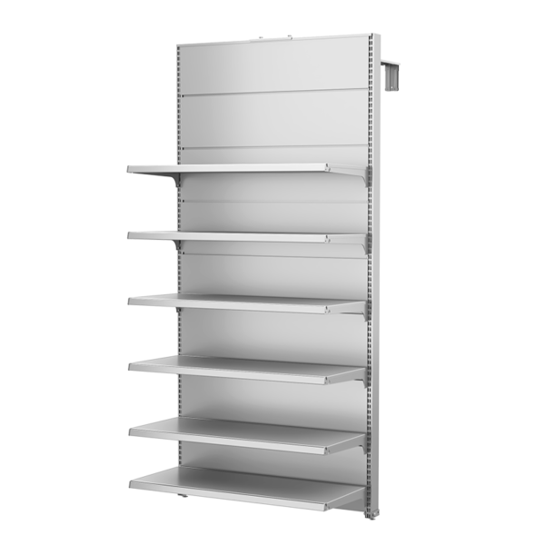 Supermarché Etagères Rayonnage Magasin Rayonnage gondole Etagère lourde Equipement commercial (5) Supermarché Etagères Rayonnage Magasin Rayonnage gondole Etagère lourde Equipement commercial (2)