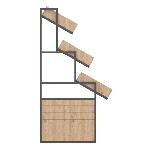 Wooden Fruit Vegetable Storage Rack Gondola Shelves Vegetable And Fruit Display Shelf (3) Wooden Fruit Vegetable Storage Rack Gondola Shelves Vegetable And Fruit Display Shelf (3)