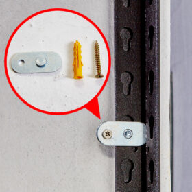 5 tier layers Boltless Rack shelf store storage metal steel adjustable