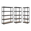 5 tier layers Boltless Rack shelf store storage metal steel adjustable