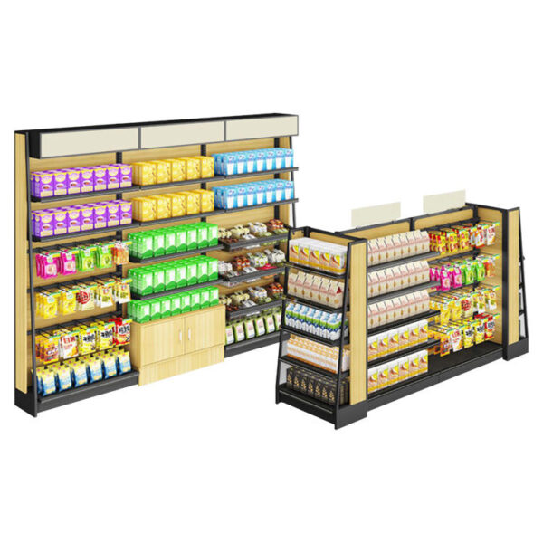 Custom Shelf Wooden Steel Iron Rack Supermarket Shop shelves Retail Store shelving (2) Custom Shelf Wooden Steel Iron Rack Supermarket Shop shelves Retail Store Shelving