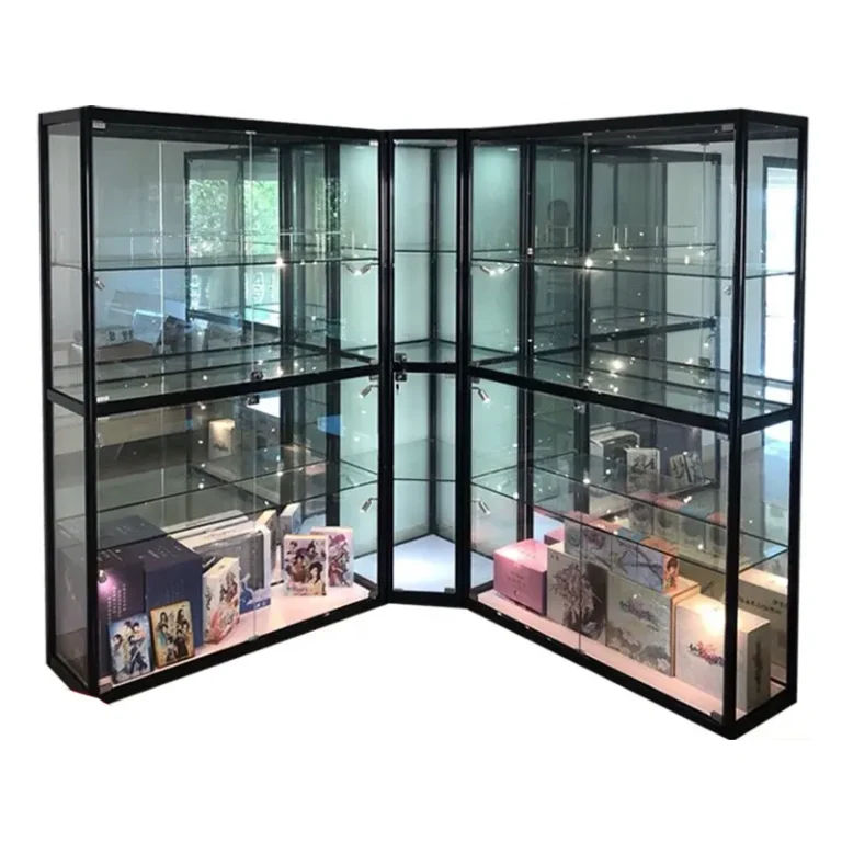 glass display cabinet