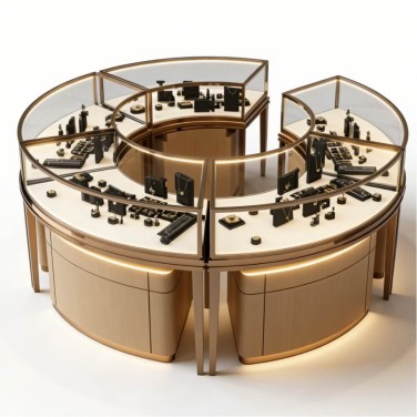 Mall Kiosks display furniture in our Guangzhou workshop