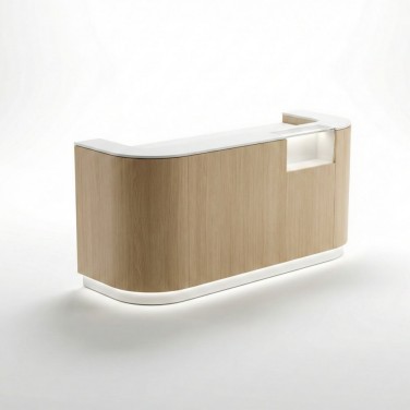 Reception Desk display furniture in our Guangzhou workshop