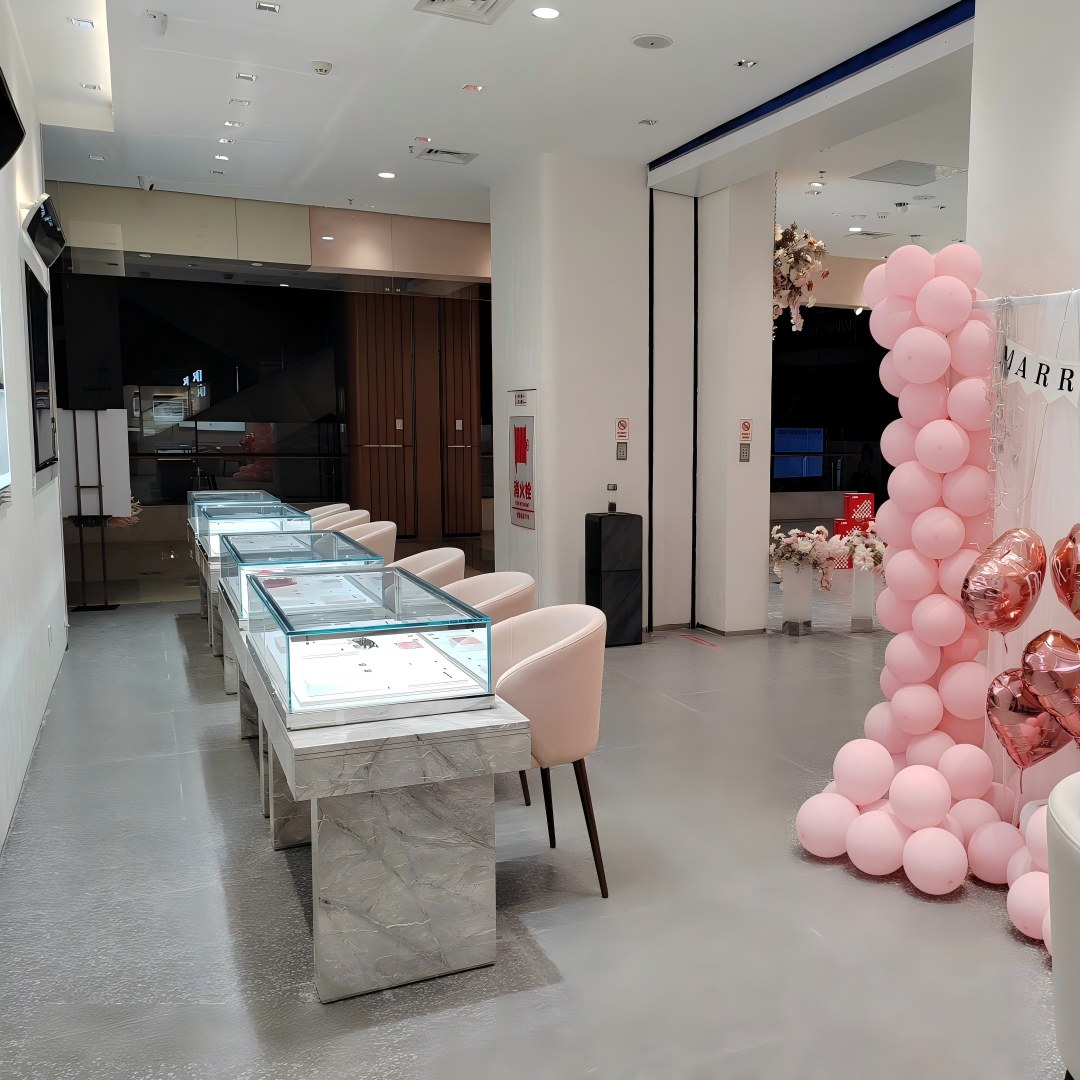 大理石珠寶展示櫃玻璃陳列櫃檯製造商 | 客製化設計與工廠價