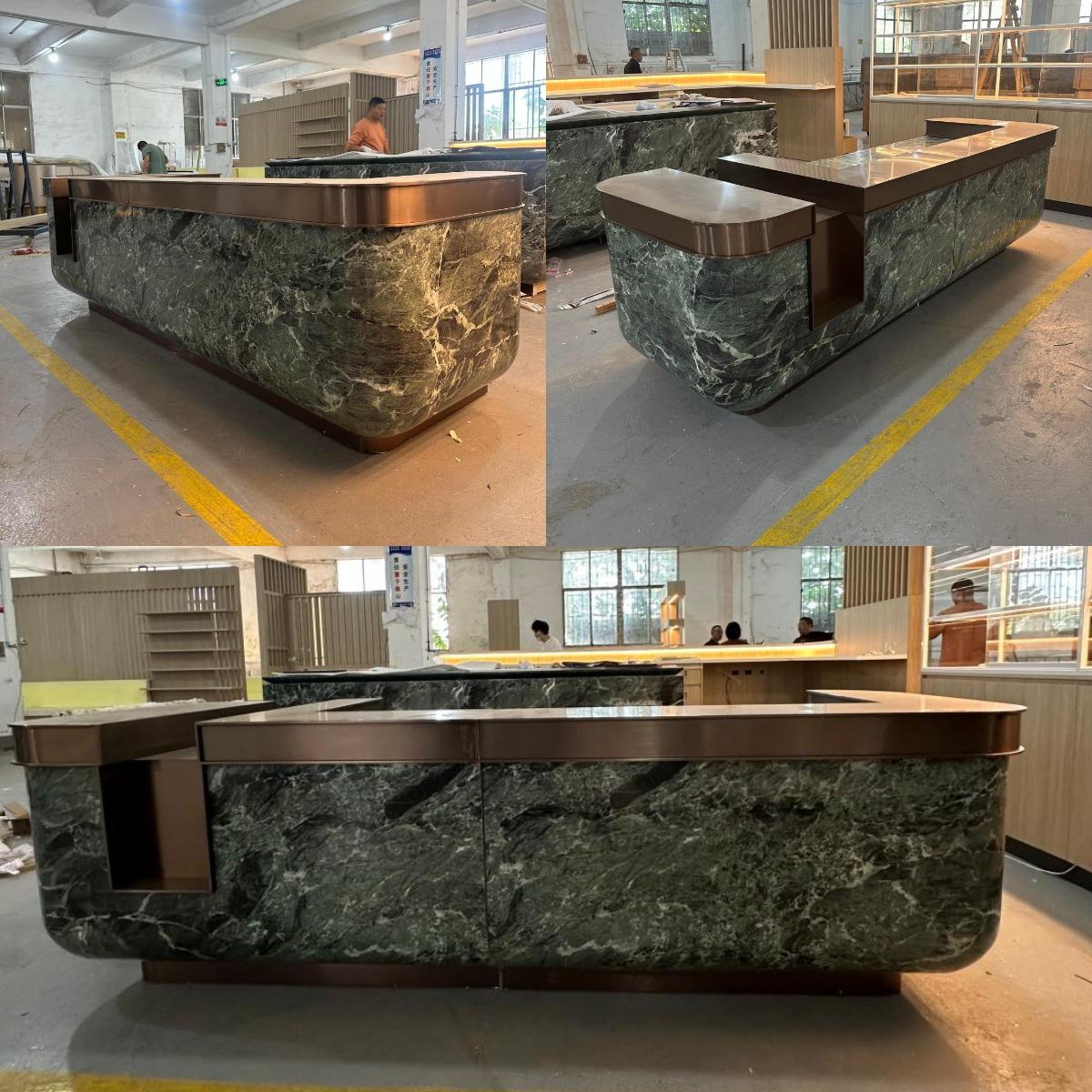 U形接待櫃台製造商｜客製設計與工廠直銷價