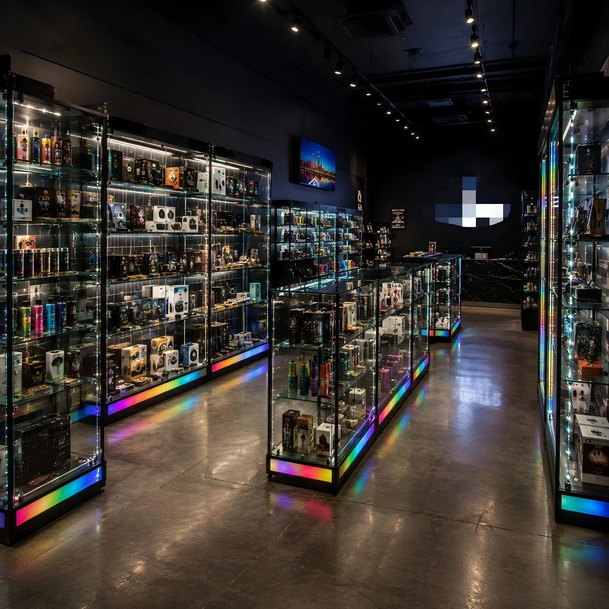 Retail store project case — Vape Shops