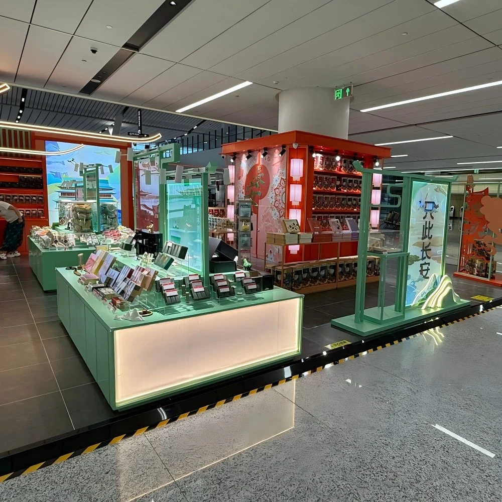 Einzelhandels-Displayprojekt in Asien / China