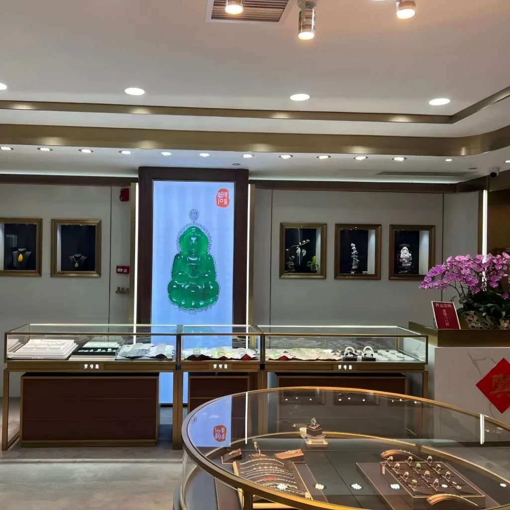 Jewelry Watch Stores store display project in Asia / China