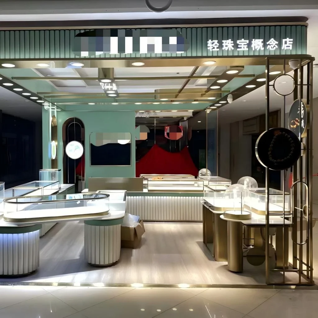 Jewelry Watch Stores store display project in Asia / China