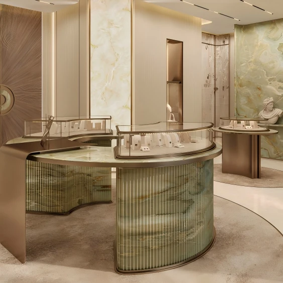 Luxury Jewelry Display Case JW-02