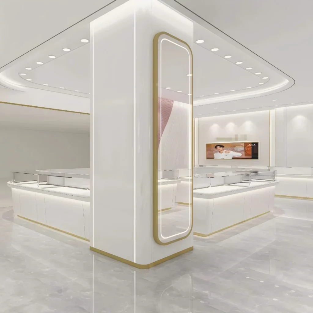 Jewelry Watch Stores store display project in Asia / China