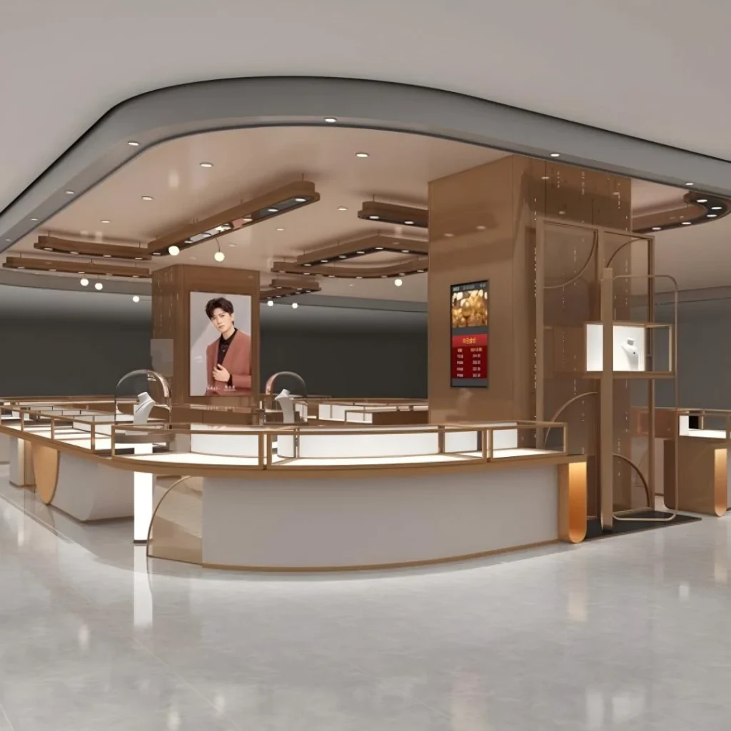 Jewelry Watch Stores store display project in Asia / China
