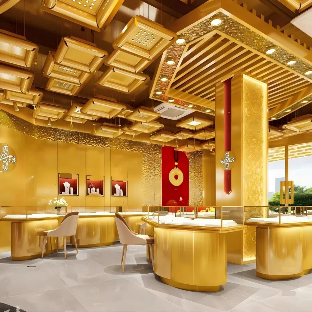 Jewelry Watch Stores store display project in Asia / China