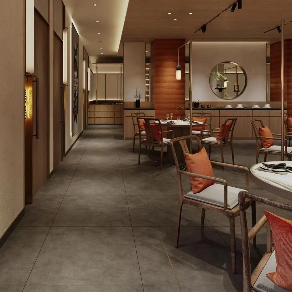 Projet de présentation en magasin pour kiosques de restaurants alimentaires