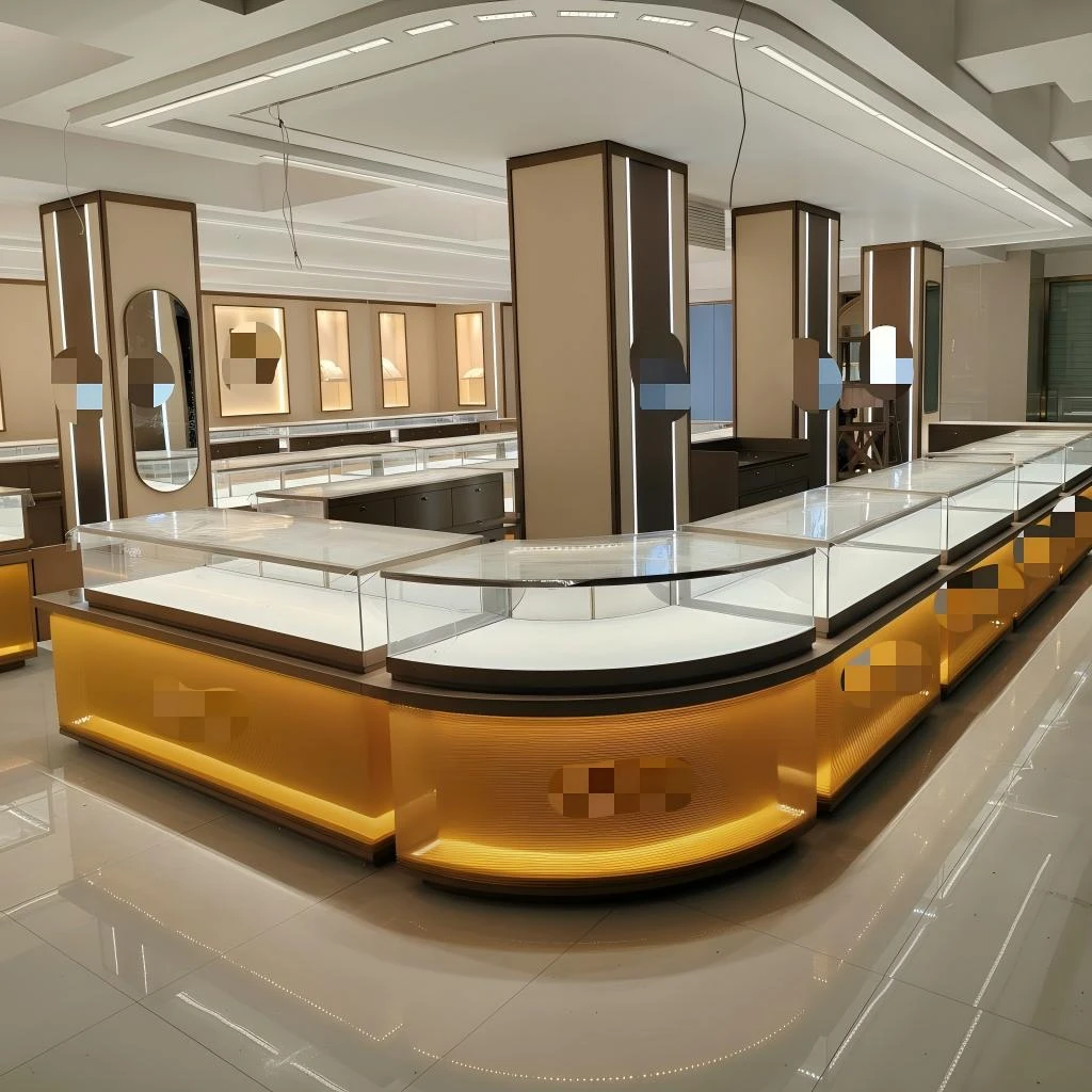 Jewelry Watch Stores store display project in Asia / China