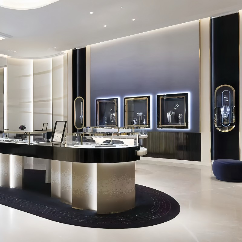 Jewelry Watch Stores store display project in Europe / Italy