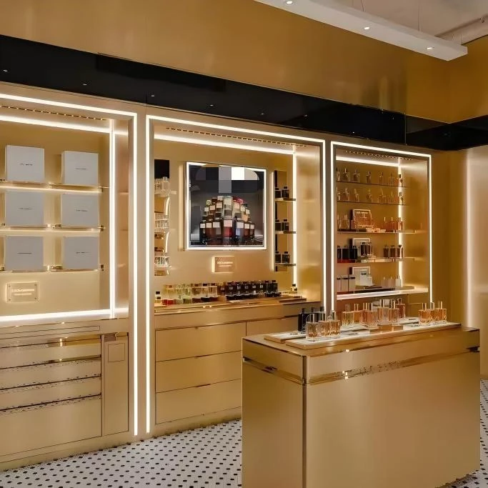 Cosmetic Beauty Shops store display project in Europe / UK