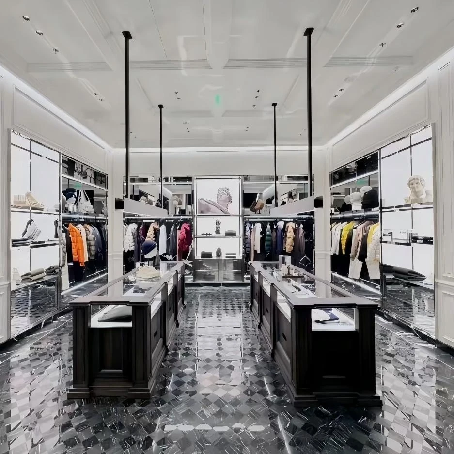Clothing Apparel Stores store display project in Asia / Korea