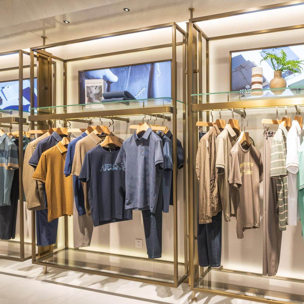 Clothing Apparel Stores store display project in America / Canada