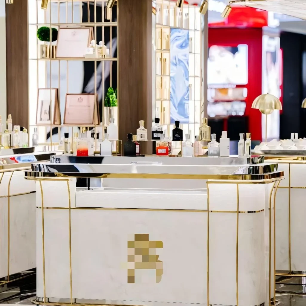 Cosmetic Beauty Shops store display project in Mid Asia / UAE