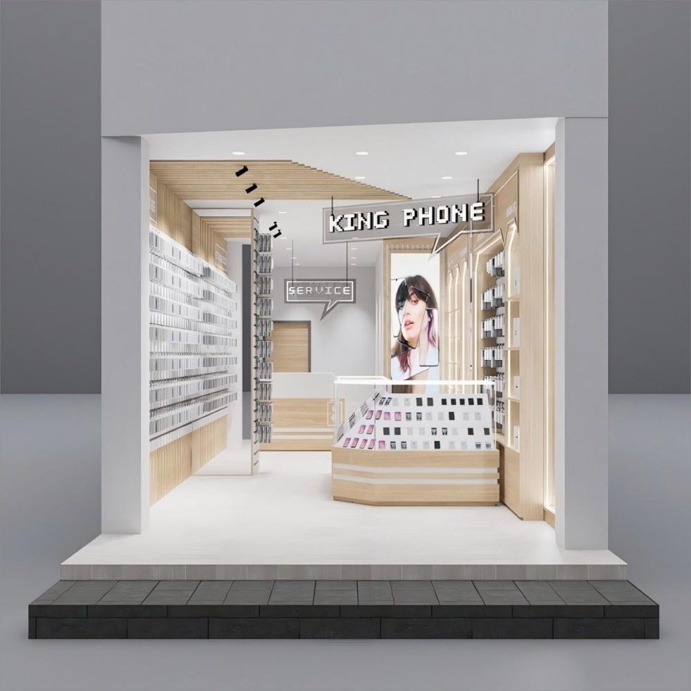 Cell Phone Store store display project in United Kingdom