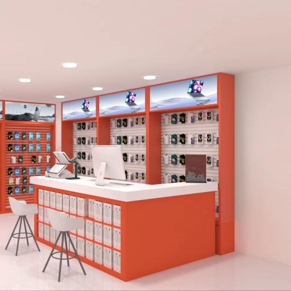 Cell Phone Store store display project in Germany