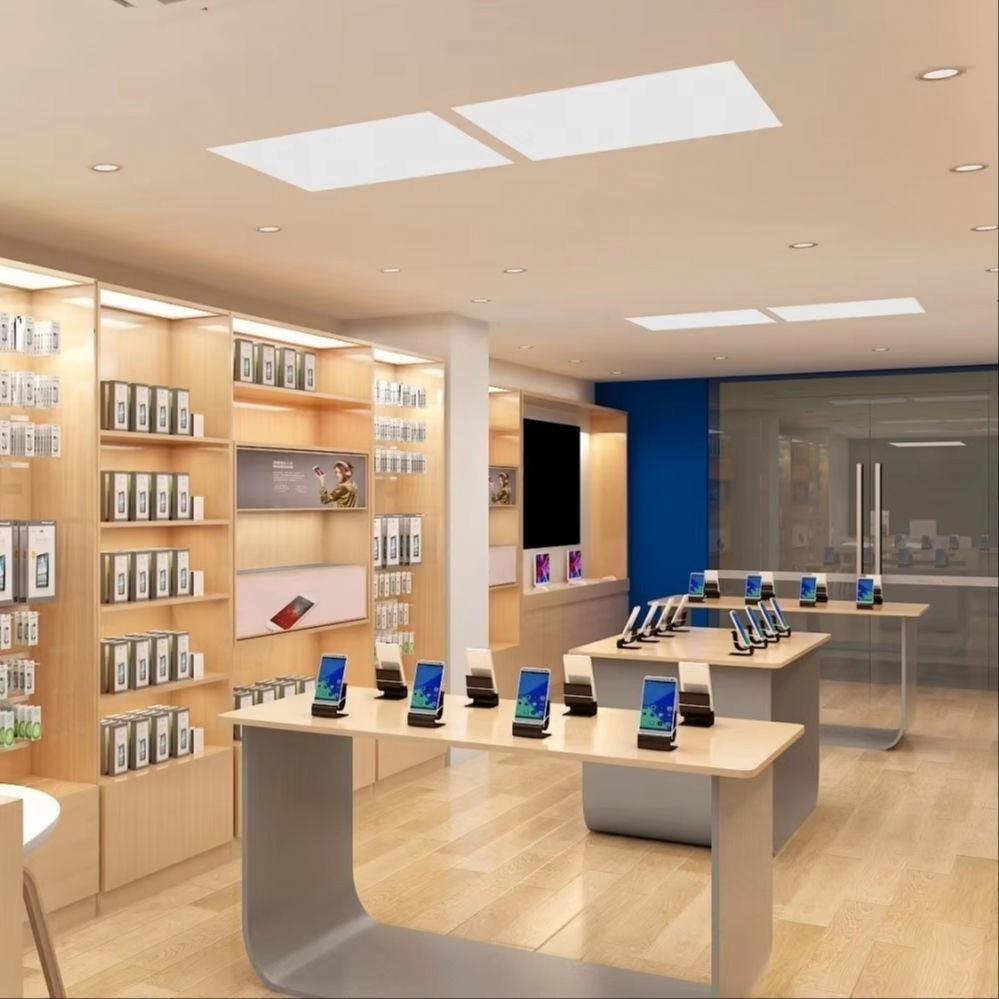 Cell Phone Store store display project in France